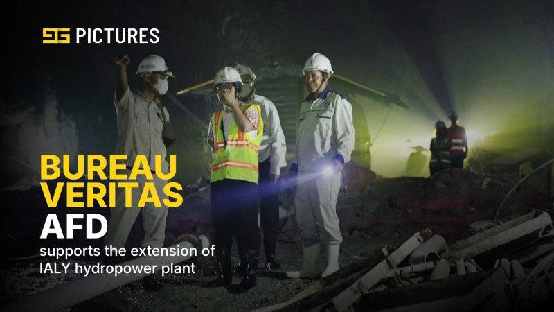 Ialy hydropower plant expansion site in Gia Lai, filmed by 9G Pictures