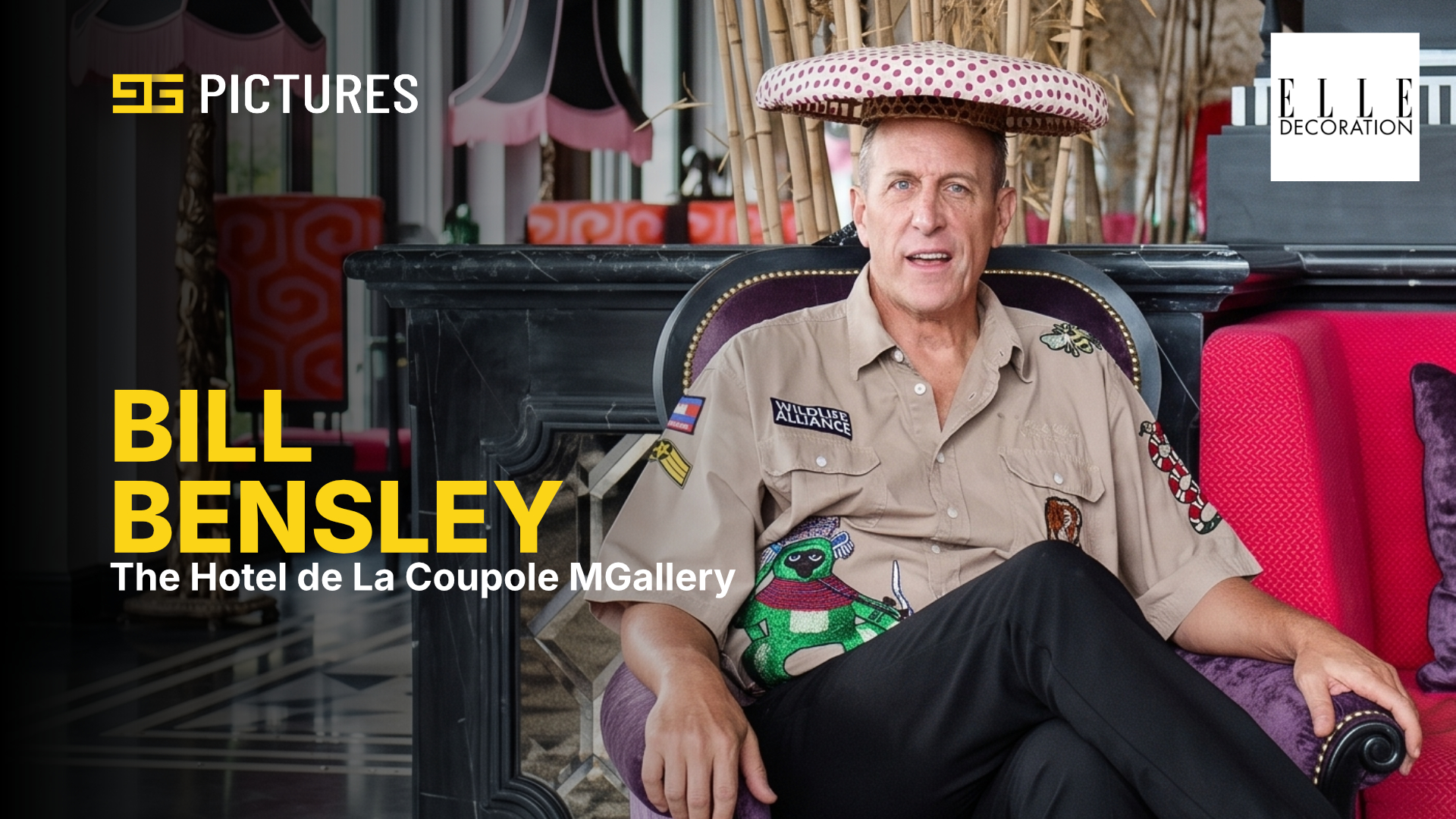 Architect Bill Bensley interviewed at Hôtel de la Coupole - MGallery in Sa Pa, Vietnam