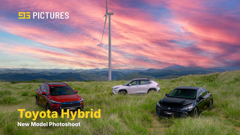 Toyota hybrid model photographed for its 2024 launch