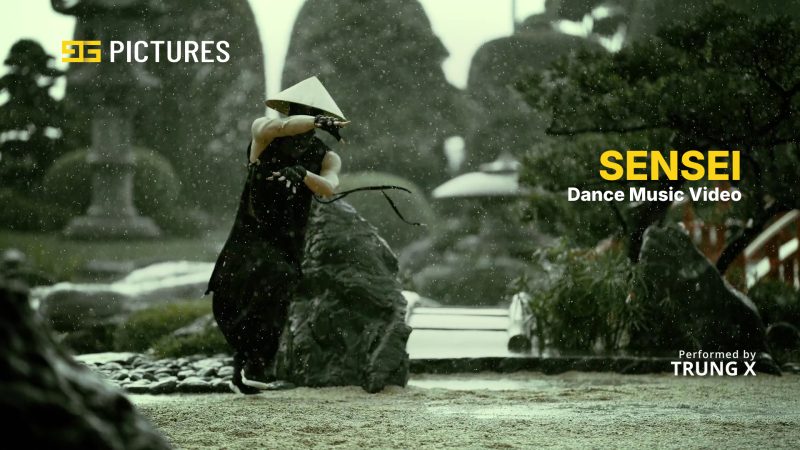 Vũ công Trung X biểu diễn trên nền nhạc "Sensei" của CloZee