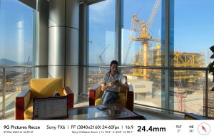 Bilingual interview setup with senior leadership for the Bureau Veritas customer success story