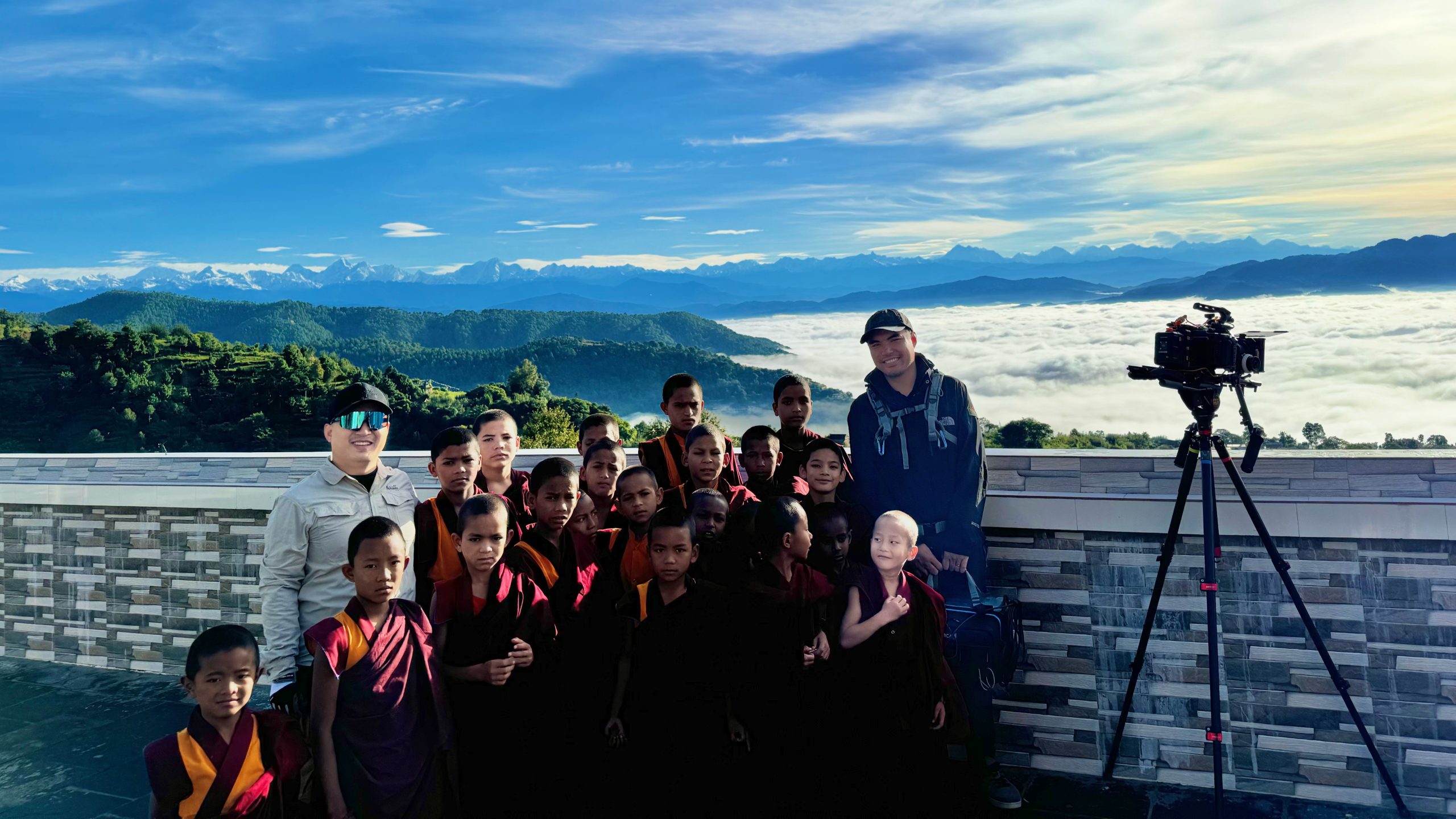9G Pictures crew filming a documentary on location